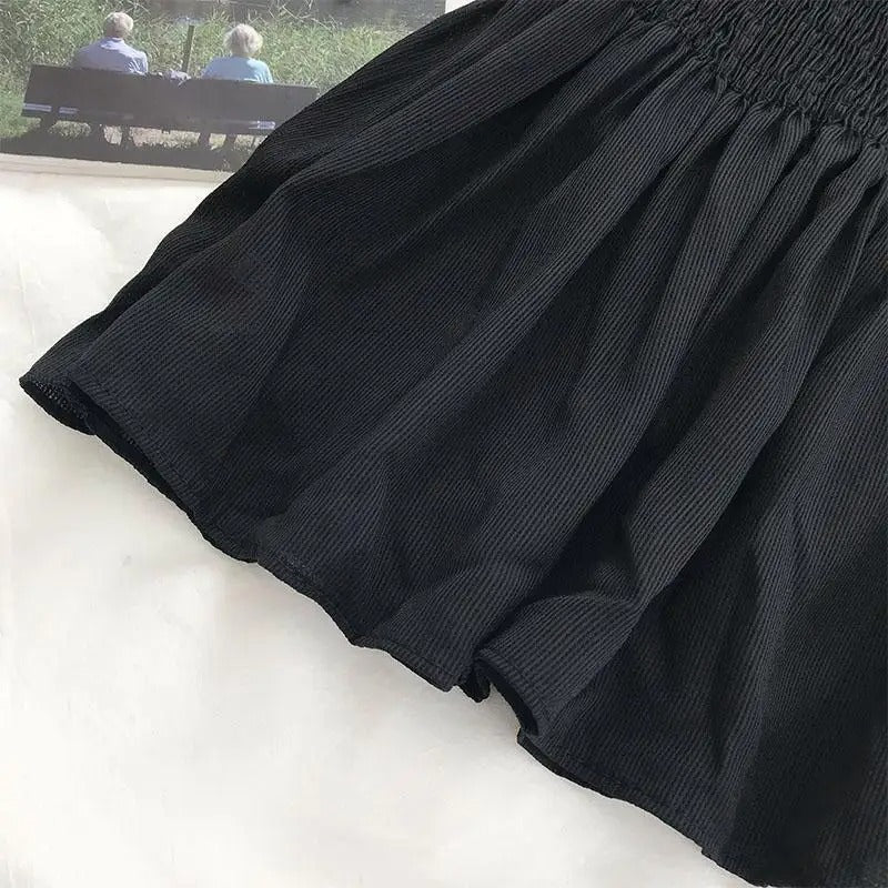 Kvinders sløjfegrime Rygløs plisseret Crop Top