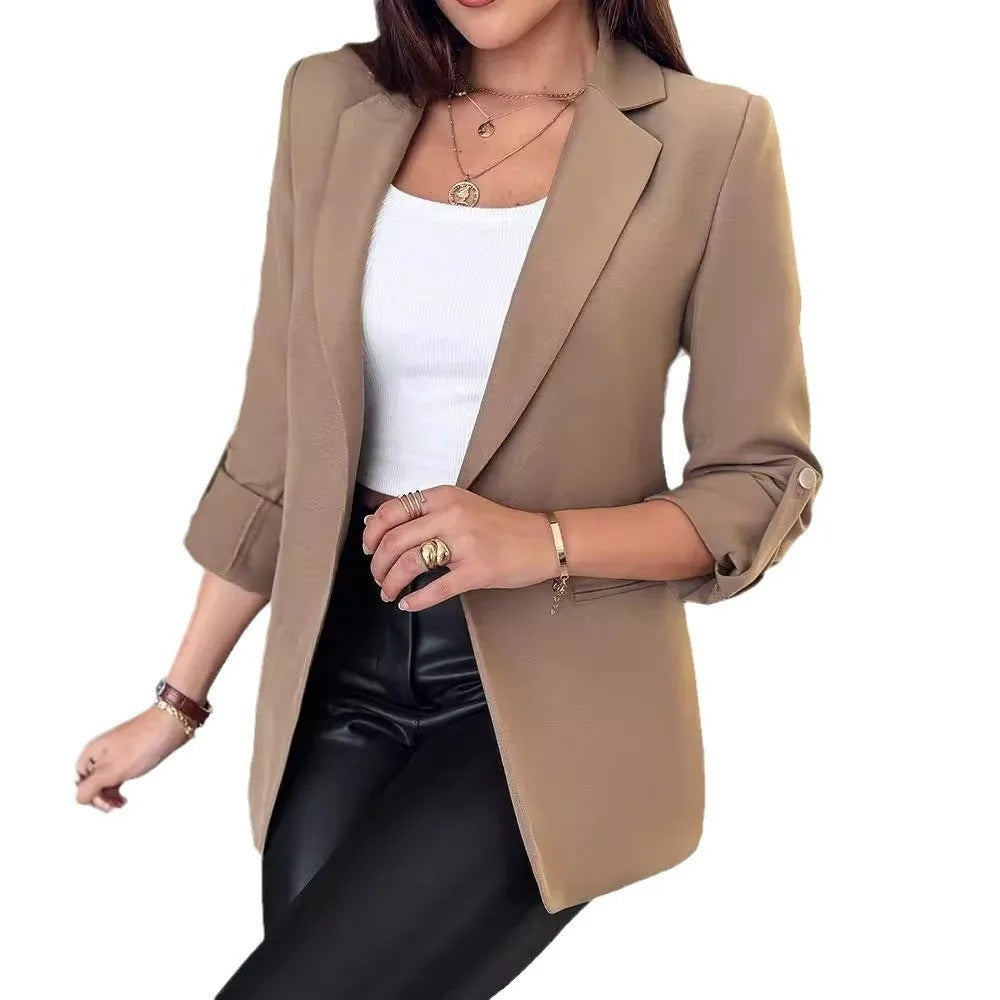 Smal cardigan-blazer til kvinder