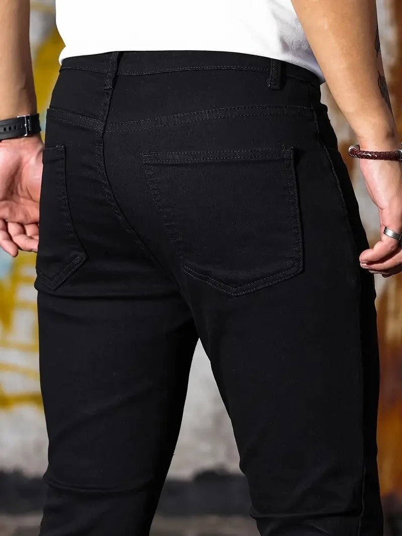 Casual Slim Fit-bukser til mænd