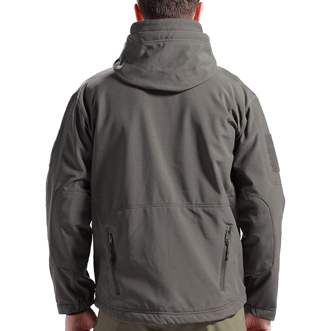 Vandtæt taktisk softshell-jakke til mænd