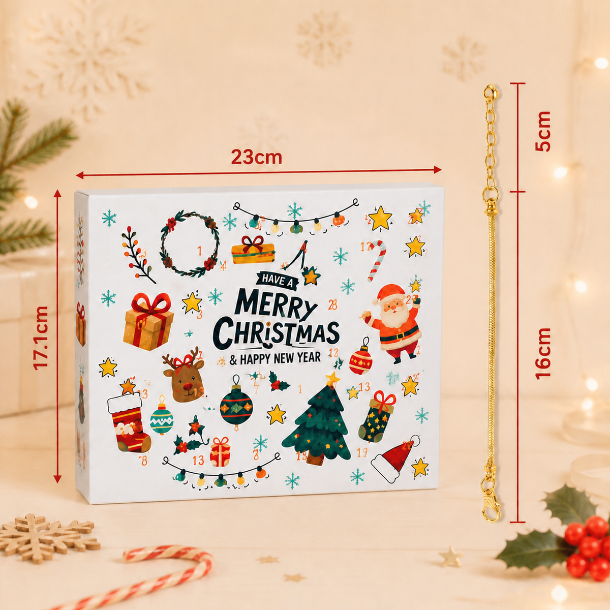 Armbandsadventskalender 2026 – 24 dagar med egentillverkade smycken