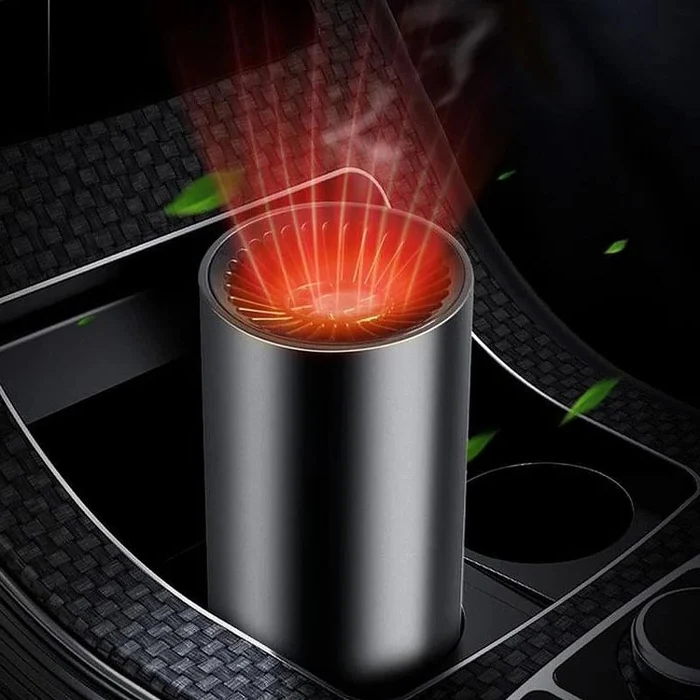 12V Car Heater & Defroster – Compact Car Heating with 360° Rotation