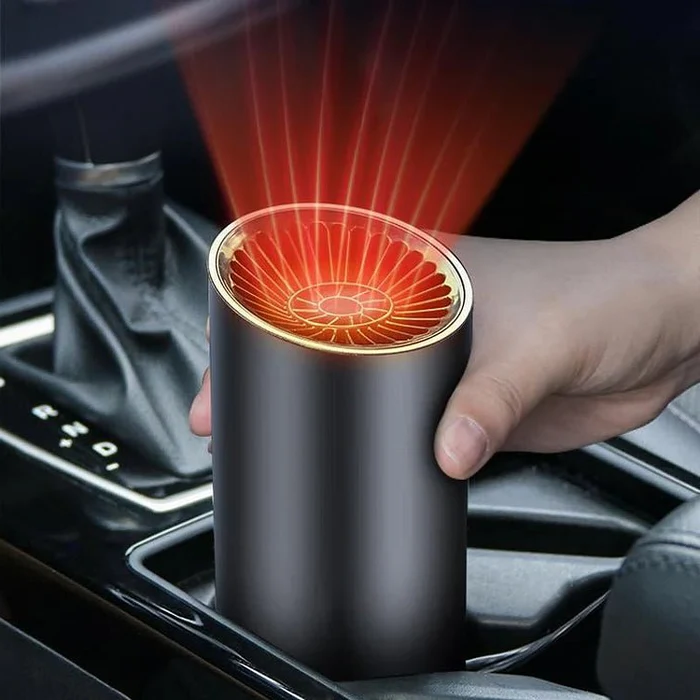 12V Car Heater & Defroster – Compact Car Heating with 360° Rotation