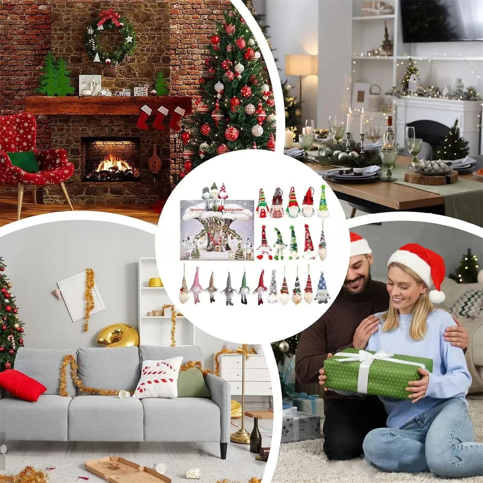 GnomeJoy adventskalender | Festlig juleoptælling med charmerende nissefigurer!