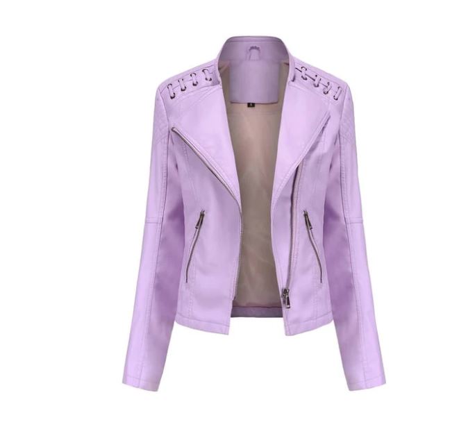 Daphne Kvinders Vintage Stil Kontorjakke – Elegant Fitted Snit med Usynlig Lynlås & Piped Lommer