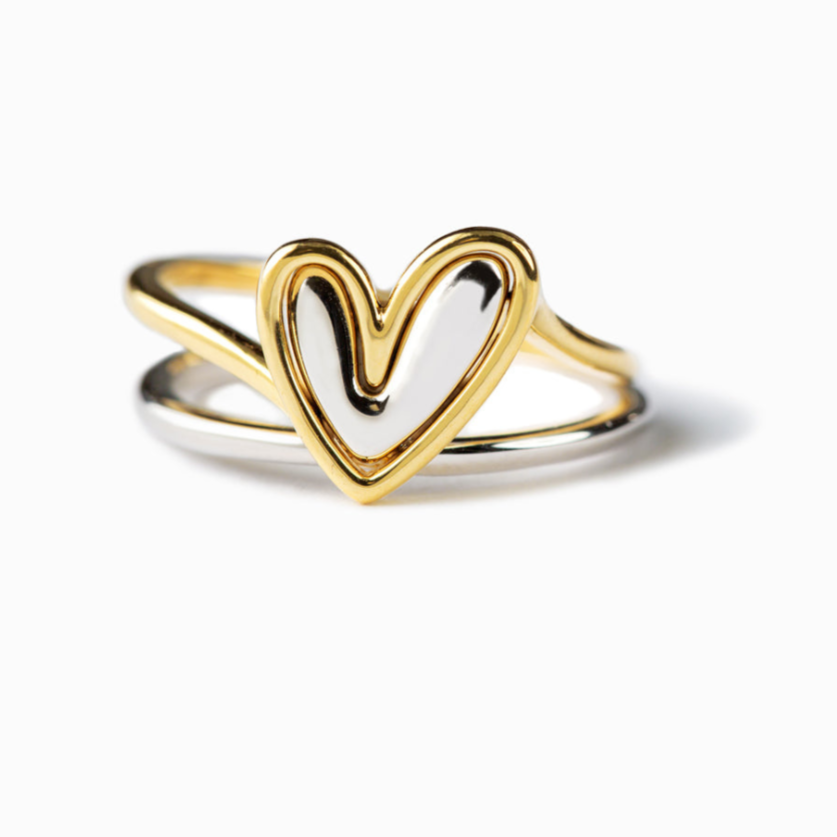 LoveHeart | Selvkærlighed ring til kvinder-zarada.dk