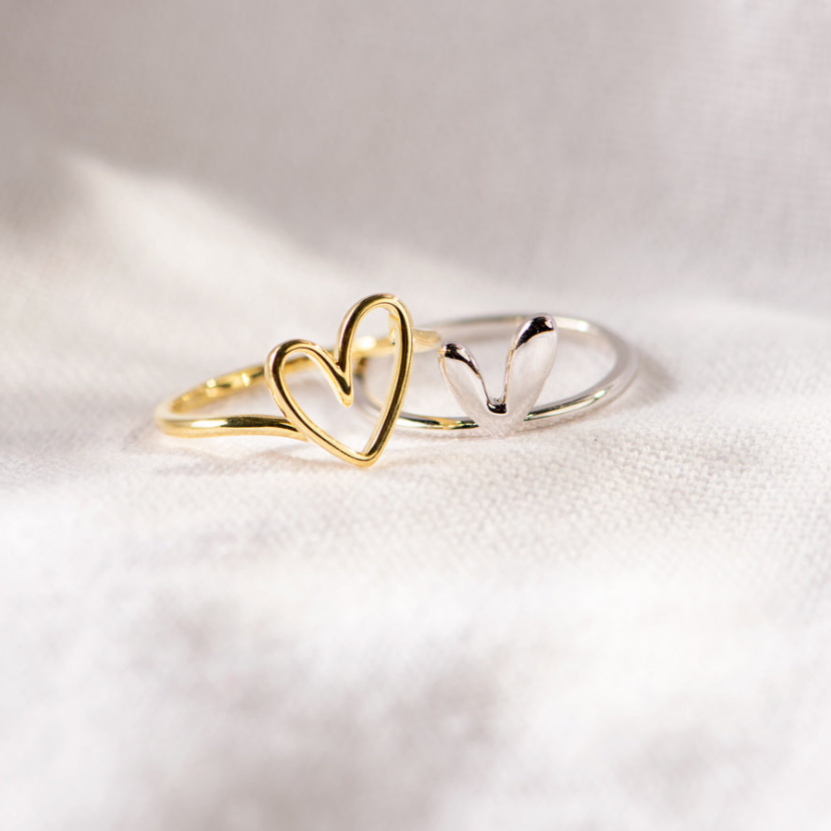 LoveHeart | Selvkærlighed ring til kvinder-zarada.dk
