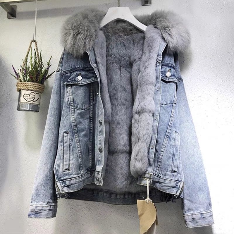 Hadley Kort Jakke Kvinde – Fôret Blouson med Slåkrave & Knaplukning