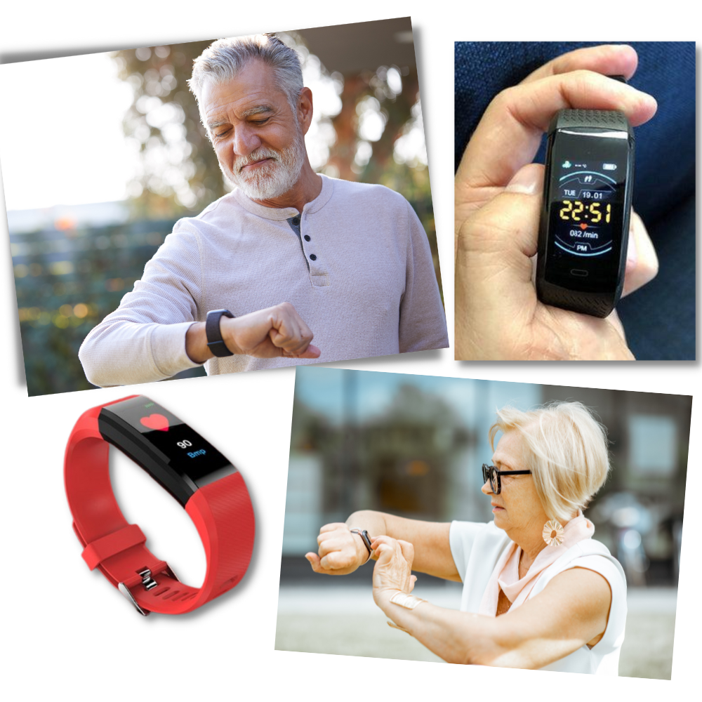 Senior Smartwatch | Puls og sundhedsmåling altid i fokus