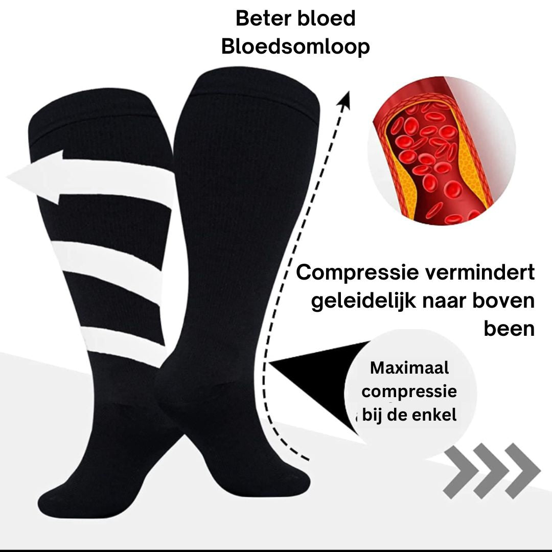 UltraSupport | Kompressionssokker Plus Size-zarada.dk