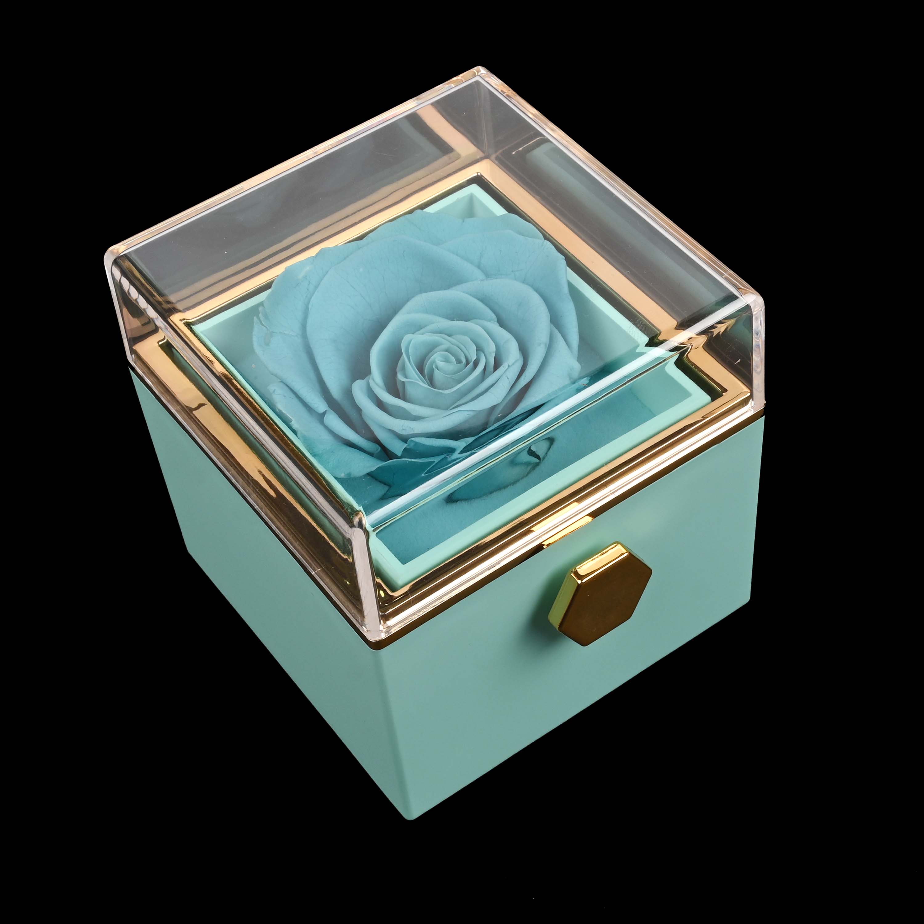 HeartBond | Halskæde med Evig Rose Box-zarada.dk