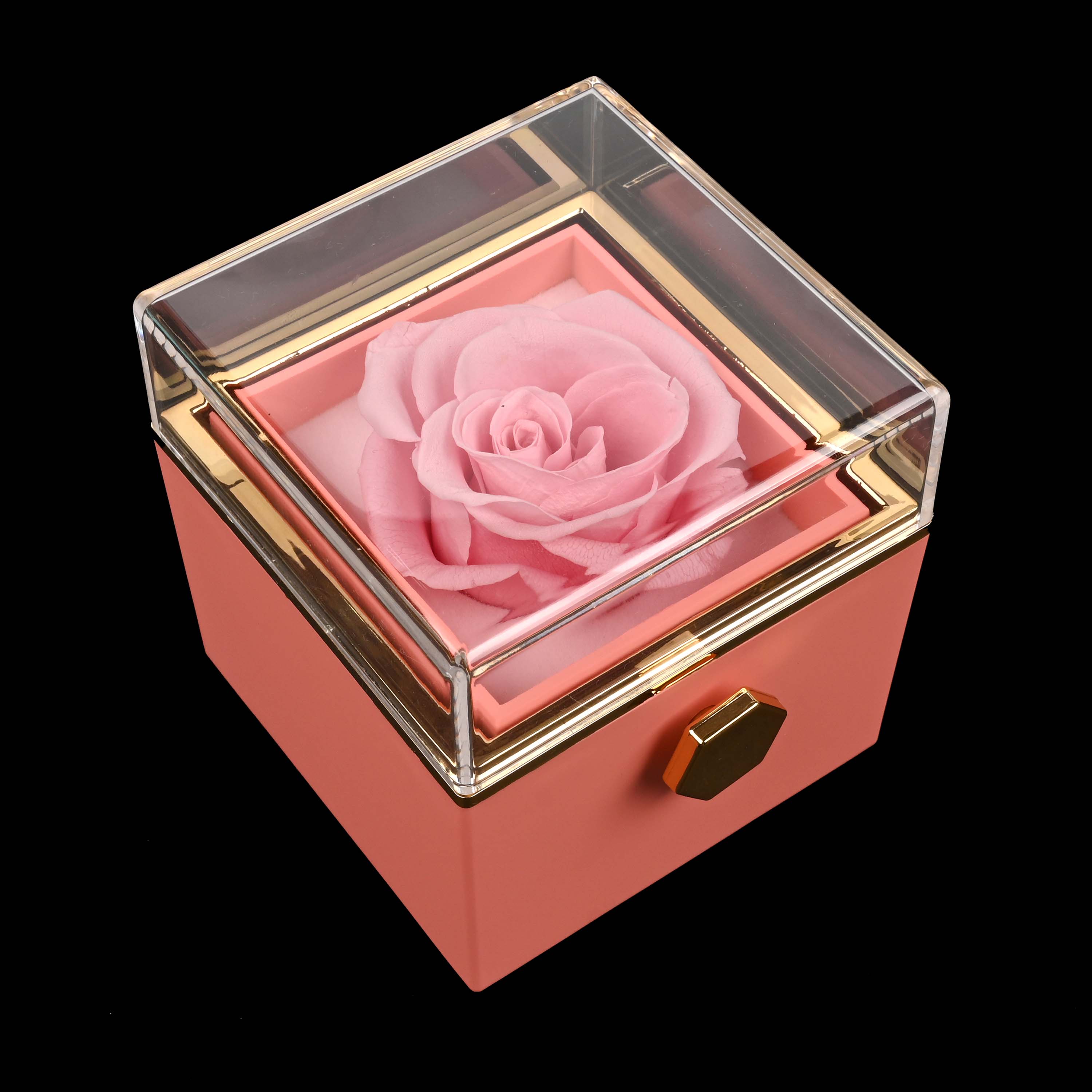 HeartBond | Halskæde med Evig Rose Box-zarada.dk