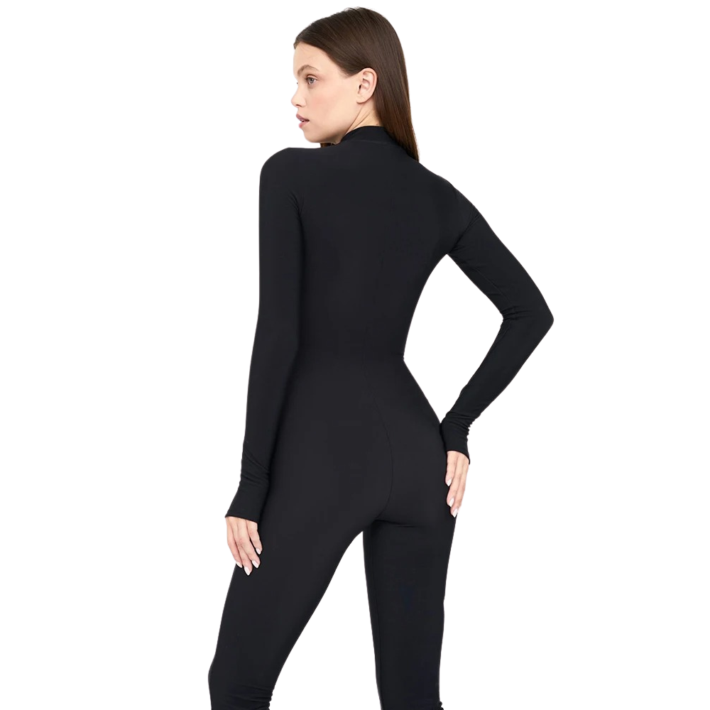 Sporty Rompers med lynlås