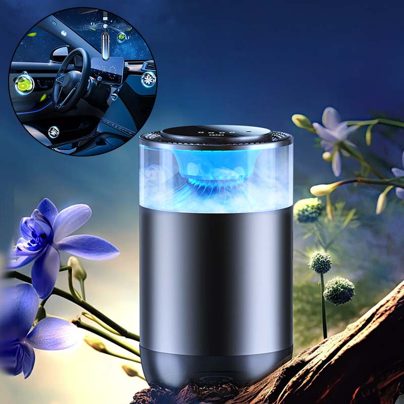 BreezeMist Auto Luftrenser | Naturlig Duft & Ultralydsfordeling-zarada.dk