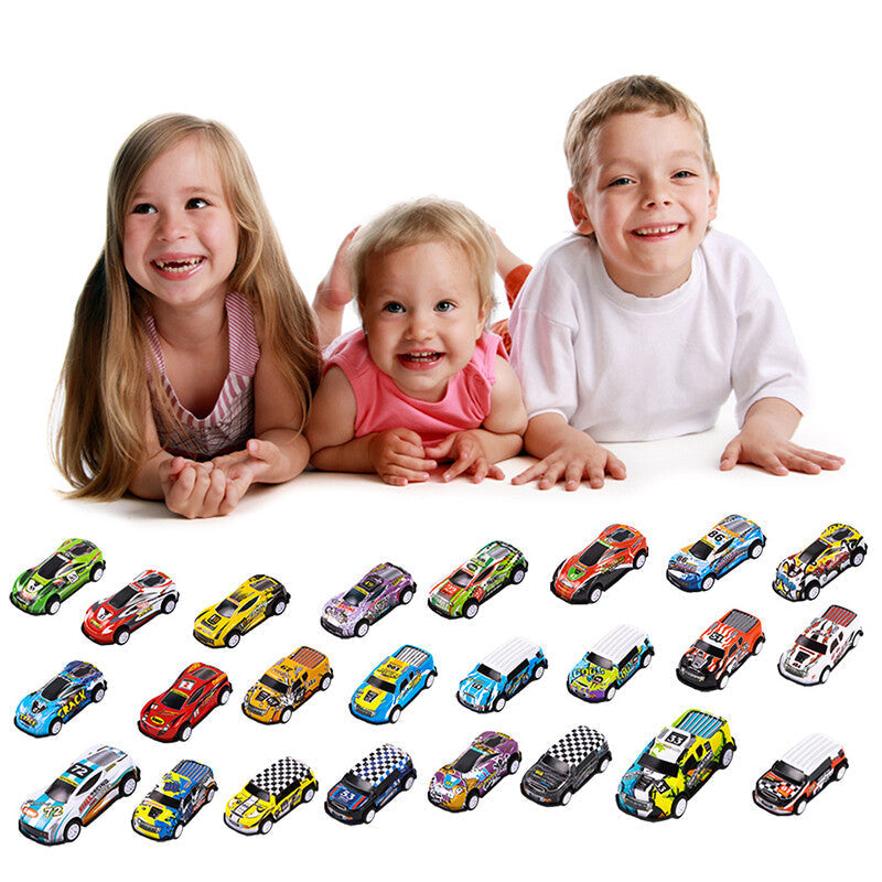 RaceJoy Advent Countdown Kalender | 24-dages festlig nedtælling med racerbiler til børn