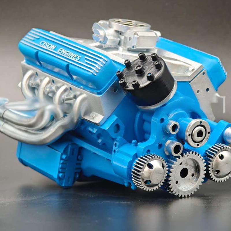 🎉Sidste Dag Aktion 50% RABAT 🔥 - Samlefigur af en OHV V8 small-block motor