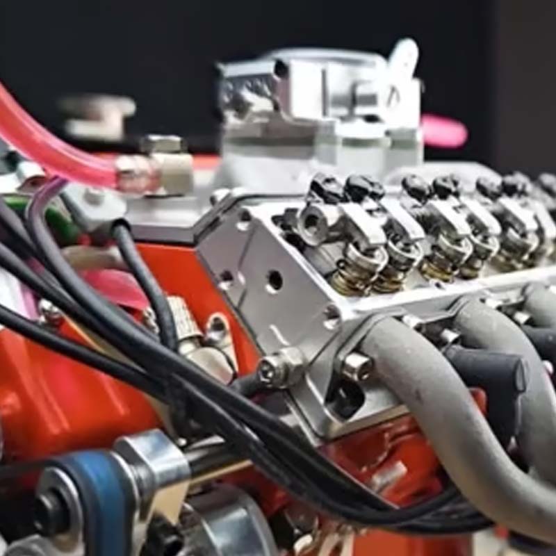 🎉Sidste Dag Aktion 50% RABAT 🔥 - Samlefigur af en OHV V8 small-block motor