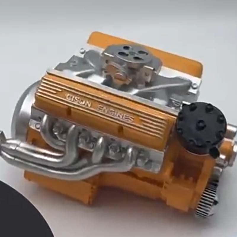 🎉Sidste Dag Aktion 50% RABAT 🔥 - Samlefigur af en OHV V8 small-block motor