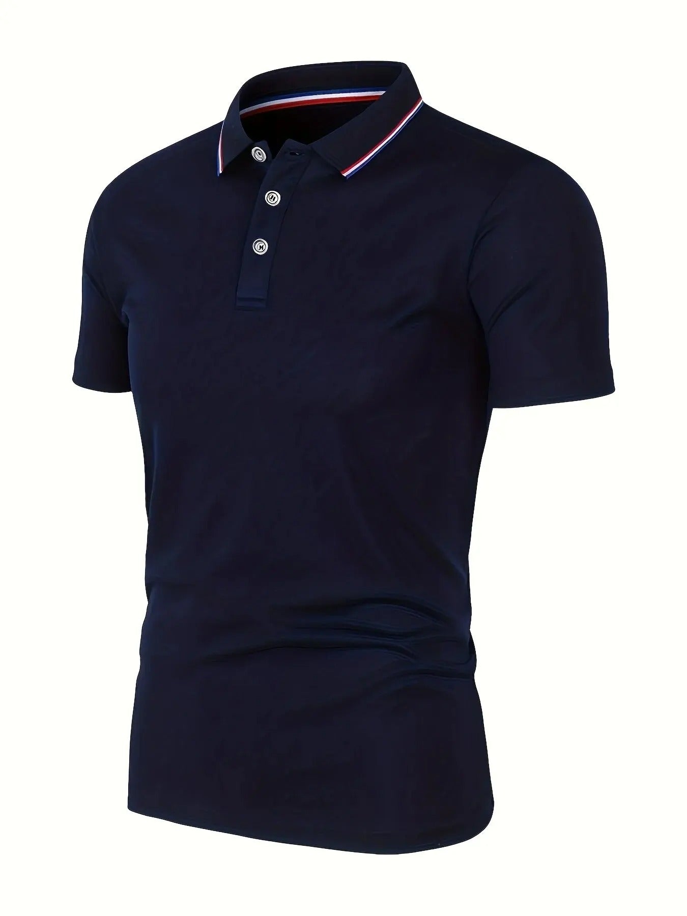 Herre afslappet åndbar poloshirt