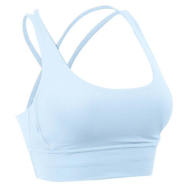 Kvinder åndbar cross-back sports-bh