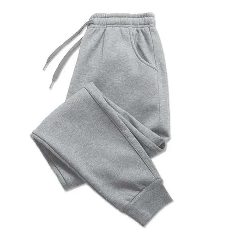 Afslappede sweatpants i fleece til mænd