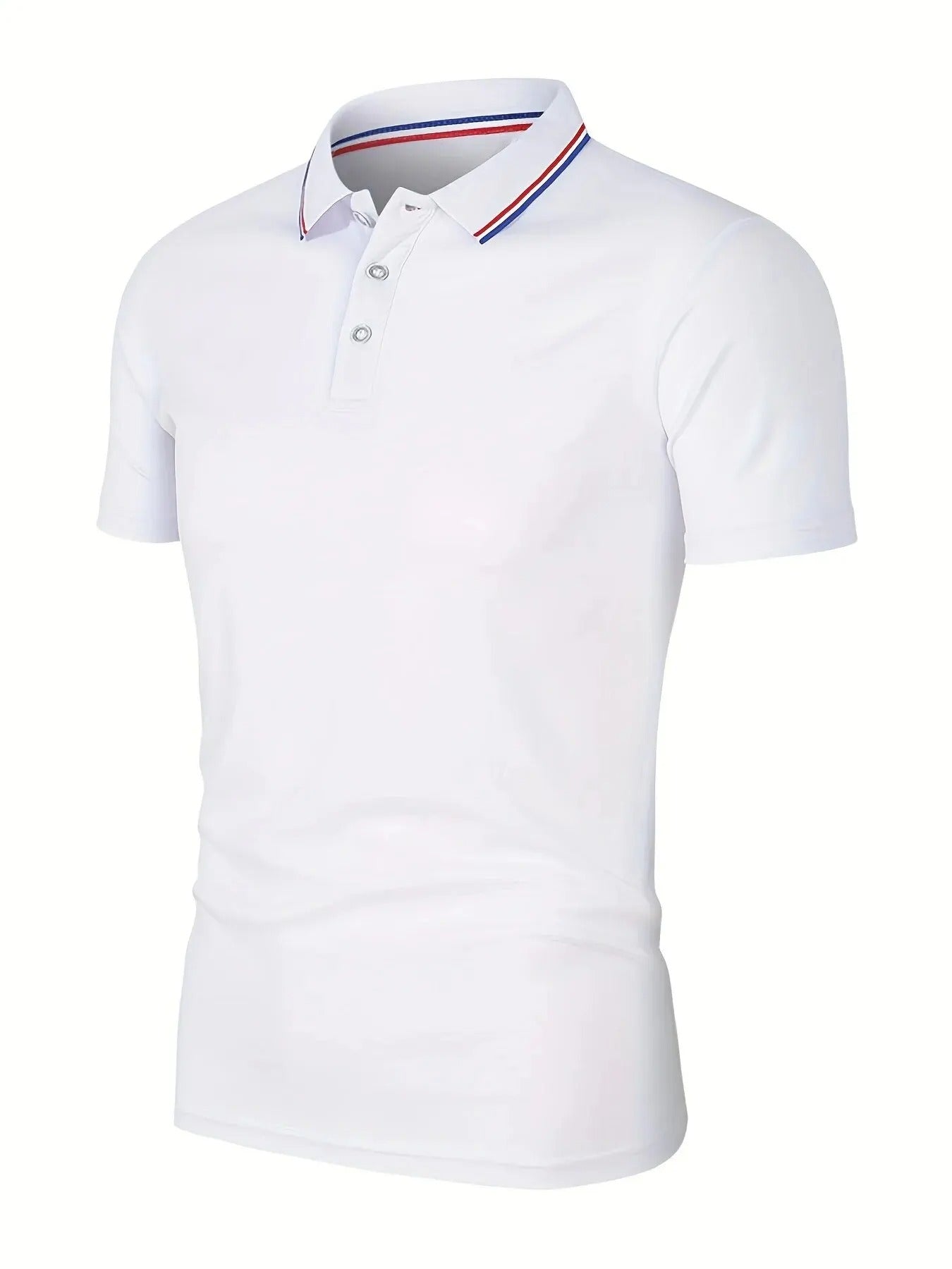 Herre afslappet åndbar poloshirt