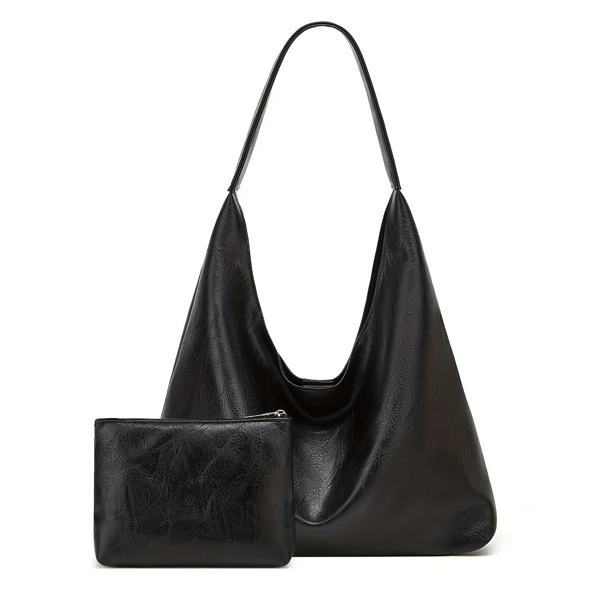 Kvinder Retro Large Tote Skuldertaske