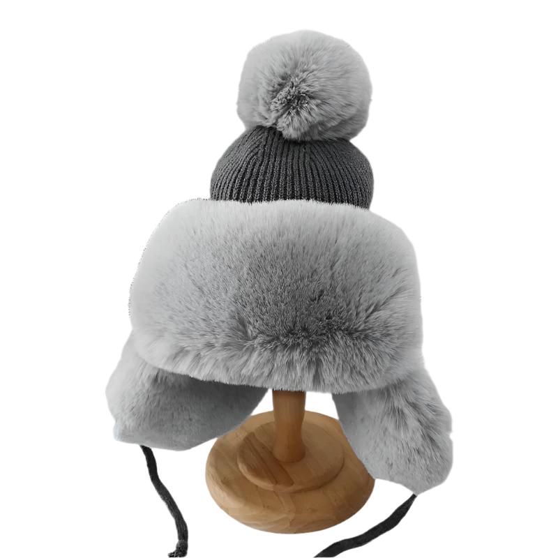 Winter Trapper Earflap Beanie Hat