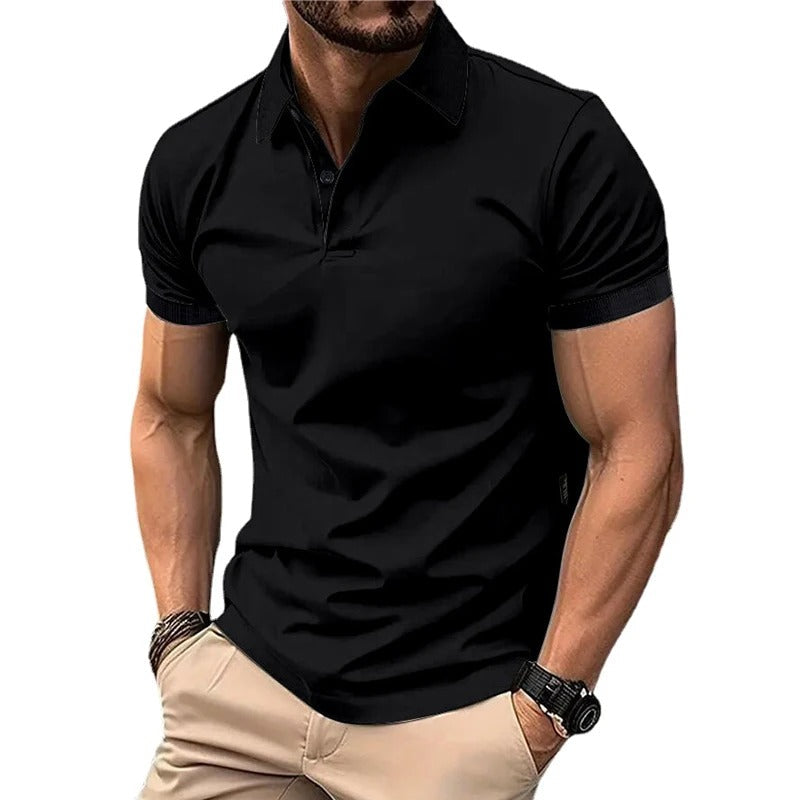 Letvægts casual poloshirt til mænd