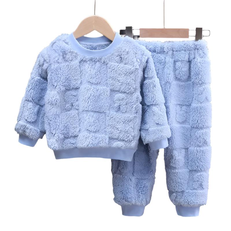Vinterpyjamas i flannel til børn