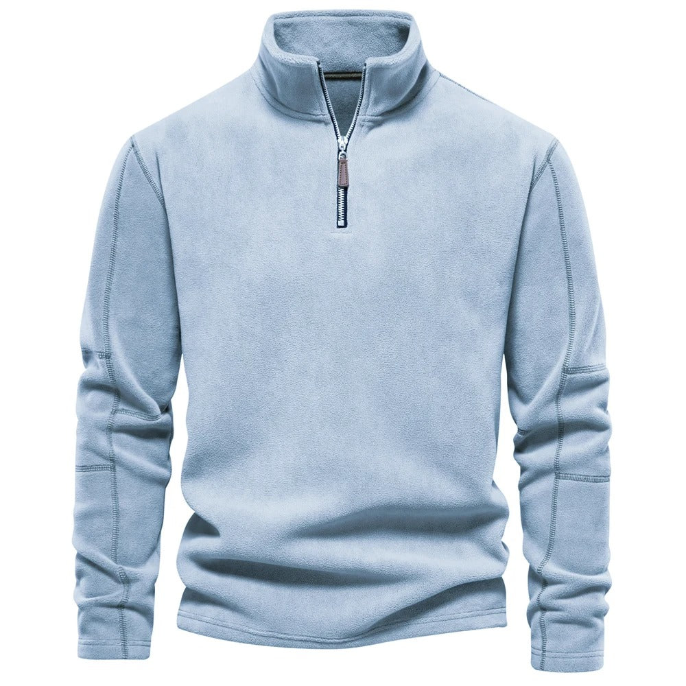 Varm fleece-softshelljakke til mænd