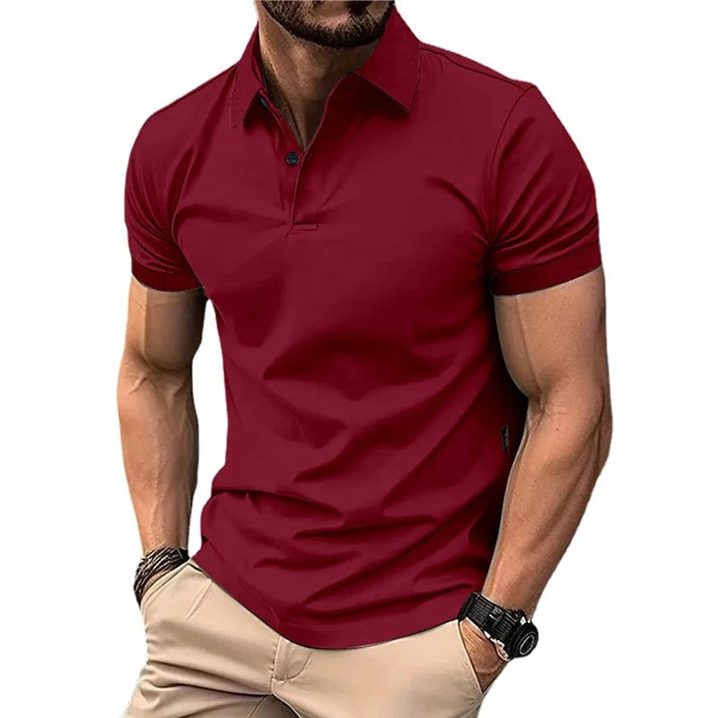 Letvægts casual poloshirt til mænd