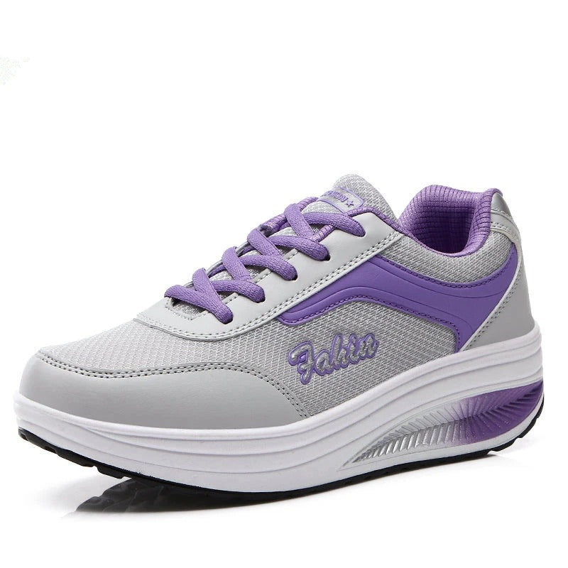 Vulkaniserede walking sneakers til kvinder