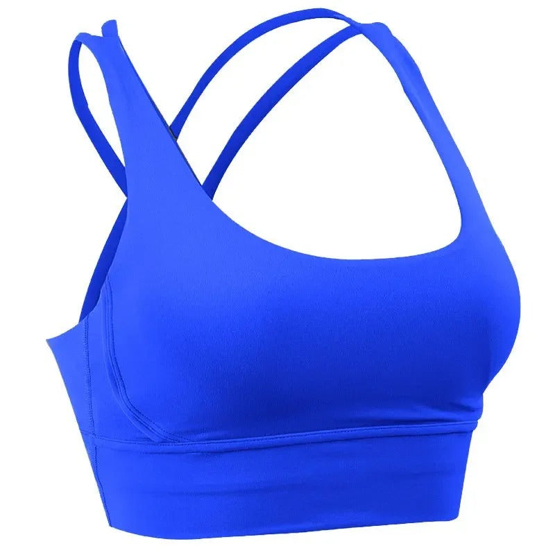 Kvinder åndbar cross-back sports-bh