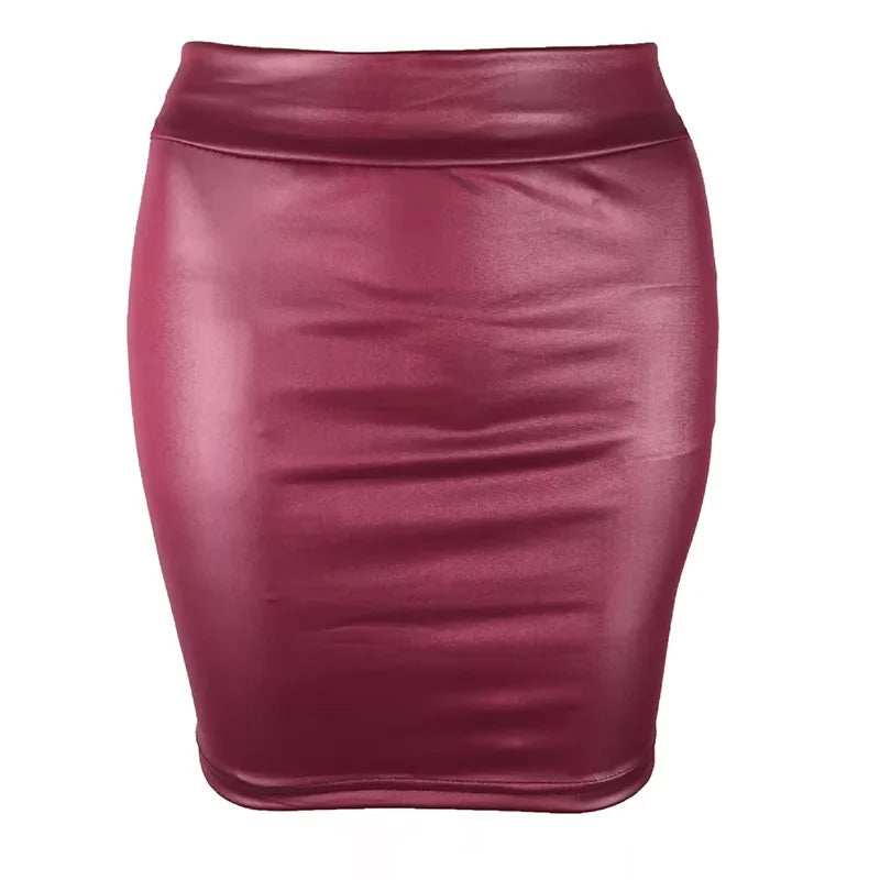 Slim Fit højtaljet blyantnederdel