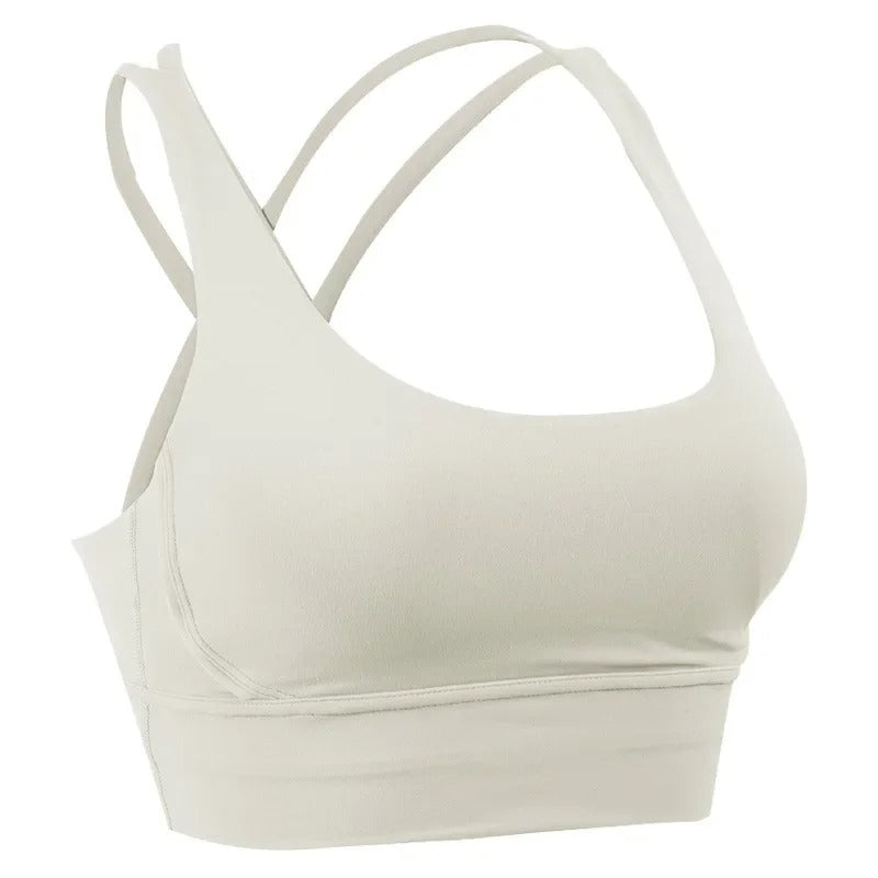 Kvinder åndbar cross-back sports-bh