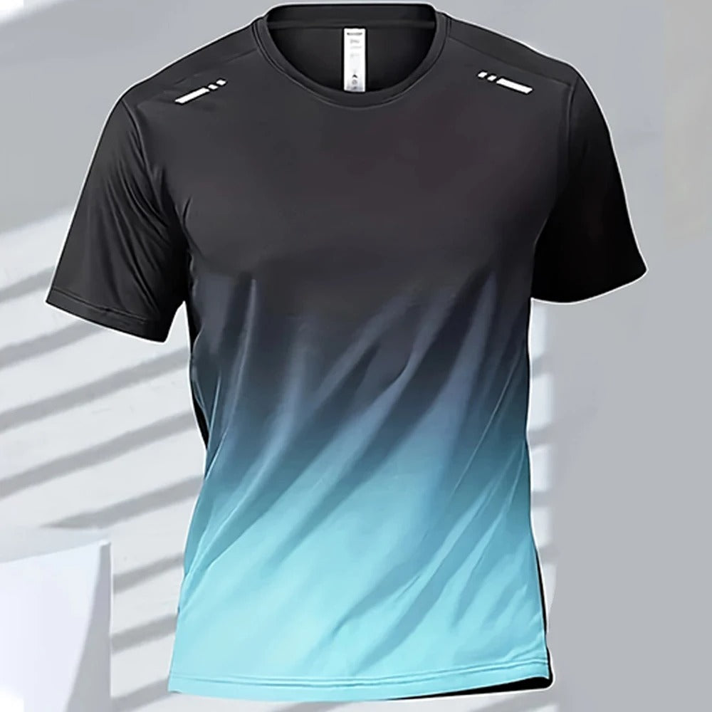 Quick Dry Gradient T-shirt til mænd