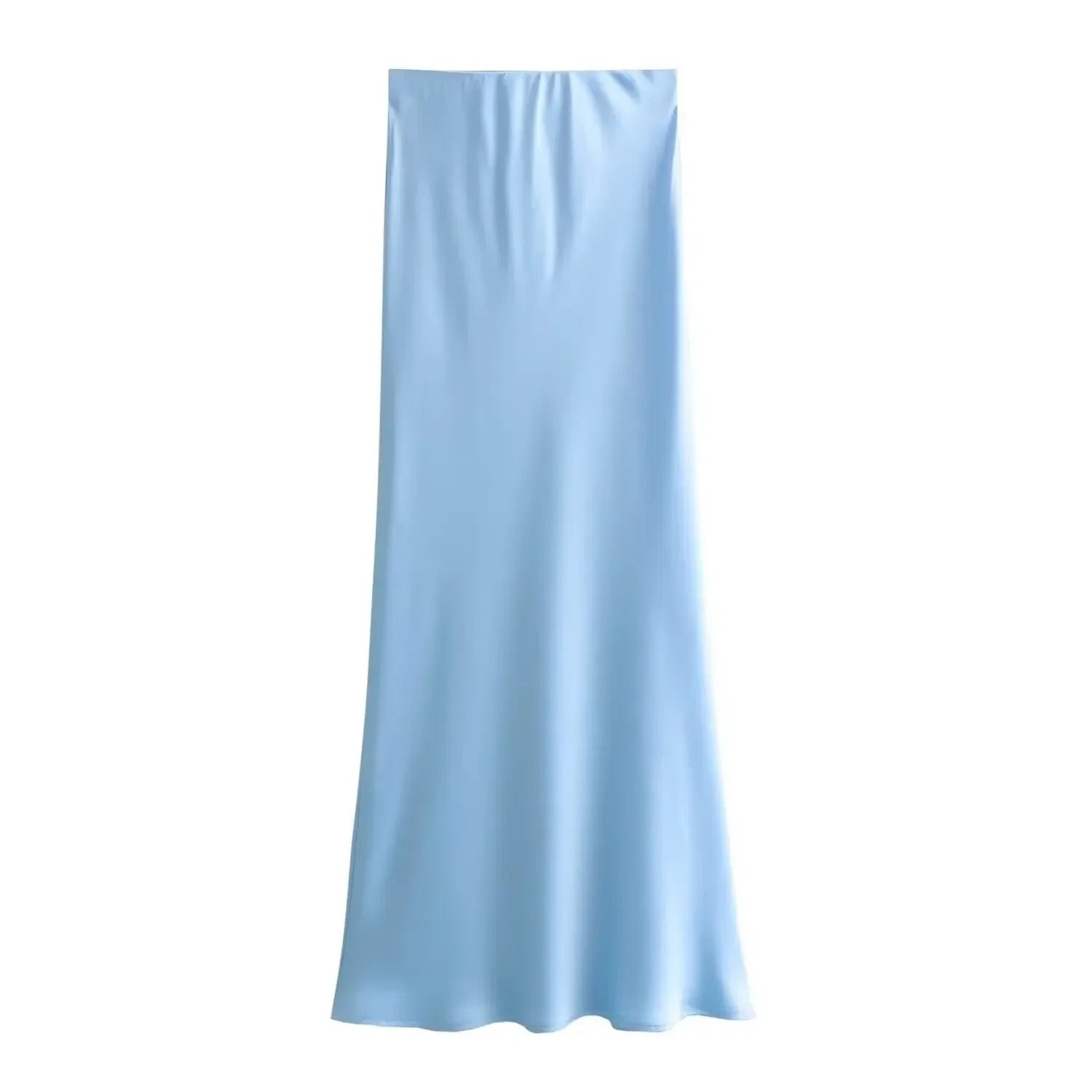 Kvinders Slim Fit Satin Snøre-kjole