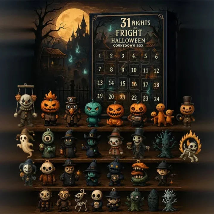Halloween-adventskalender 31 dagar – spöklika överraskningar