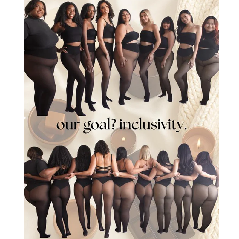 ThermoCurve | Original Fleeceforede Leggings Talje Bestemmende Varm Slank