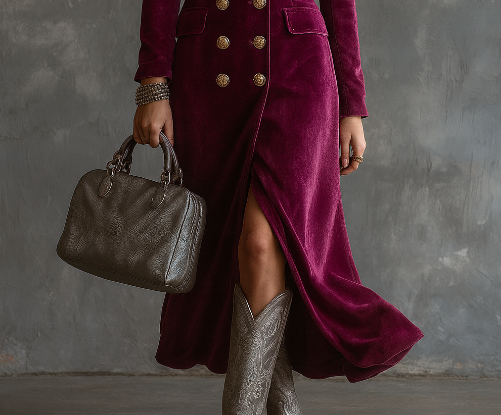 Victoria | Velvet Blazer Kjole