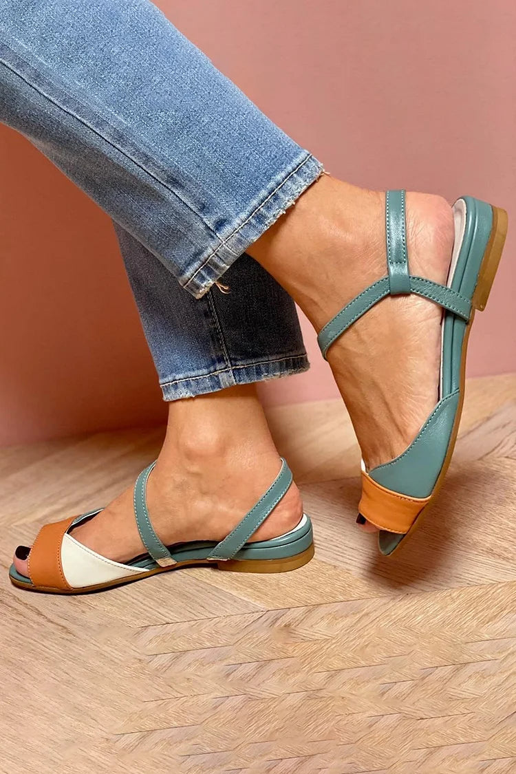 FARVEBLOCK SANDALER