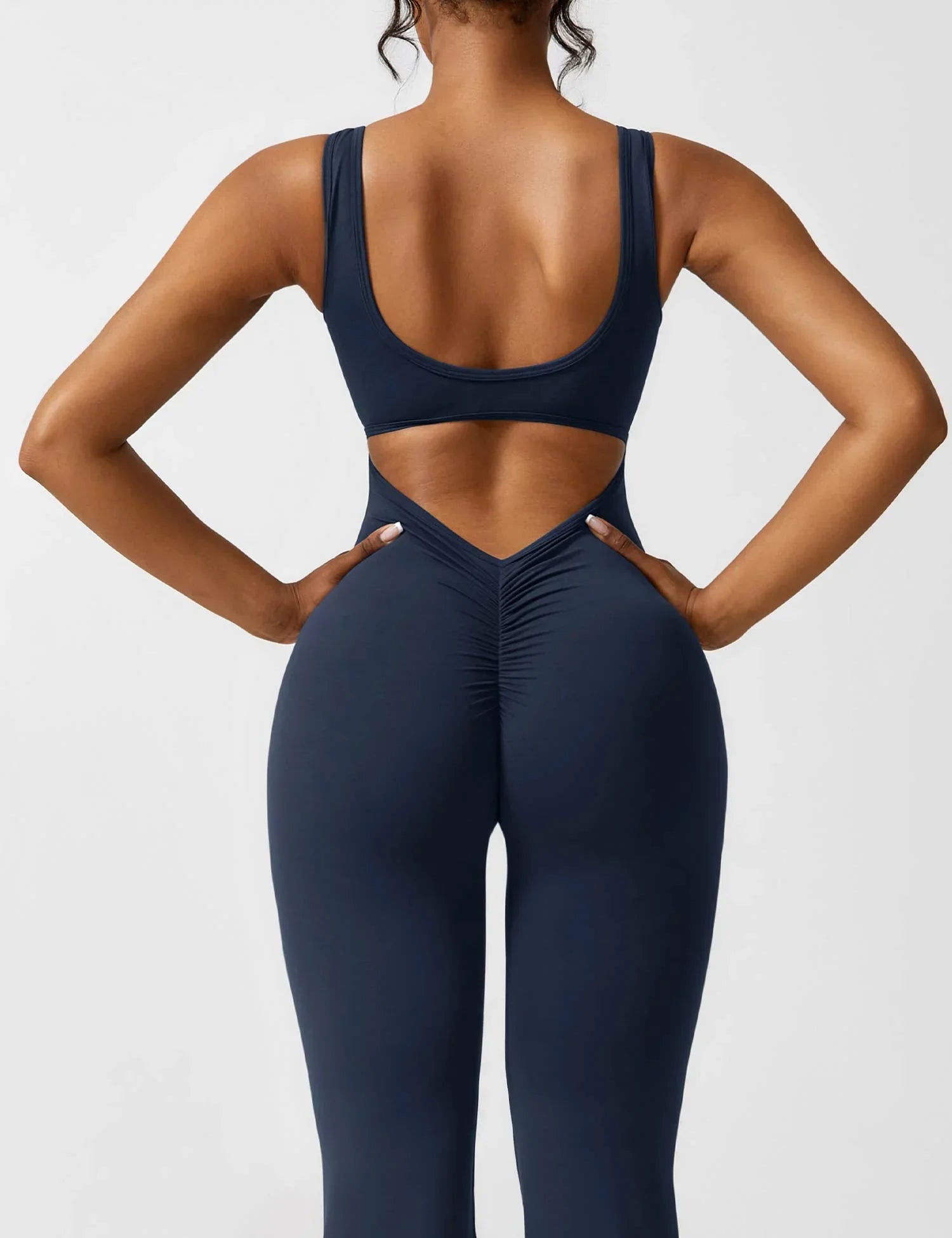 Kyliams | Tætsiddende jumpsuit med brede ben-zarada.dk