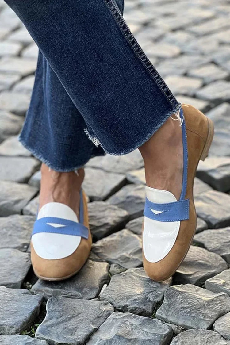 FARVE-BLOK LOAFERS