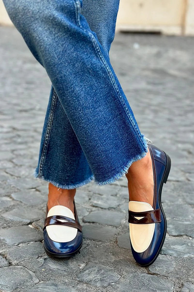ELEGANT TO-FARVET LOAFER