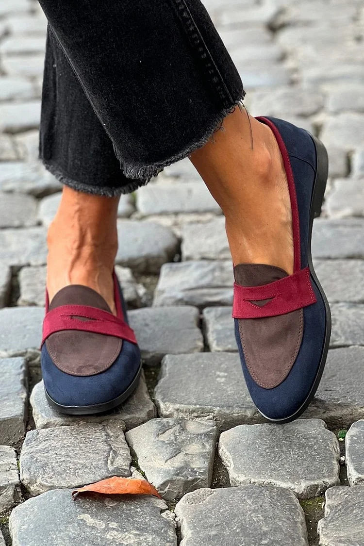 FARVE-BLOK LOAFERS