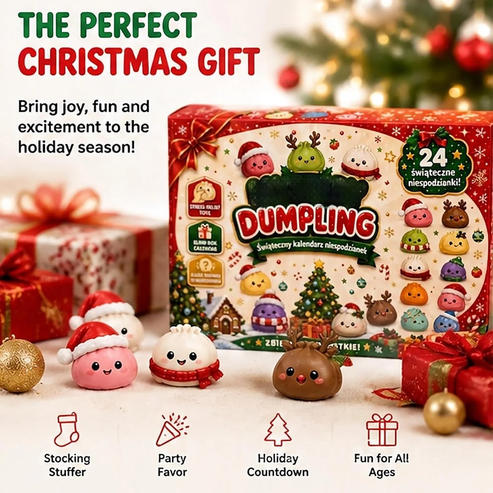 Dumpling Adventskalender 2026 – 24 Dagar Fyllda med Julöverraskningar