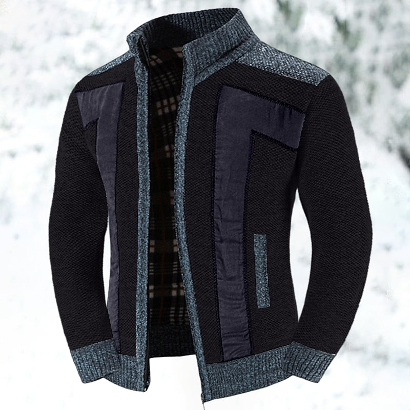 Thom Herre Zip-Up Vest – Blød og Varm Mesh Lag med Moderne Snit & Let Isolerende Komfort