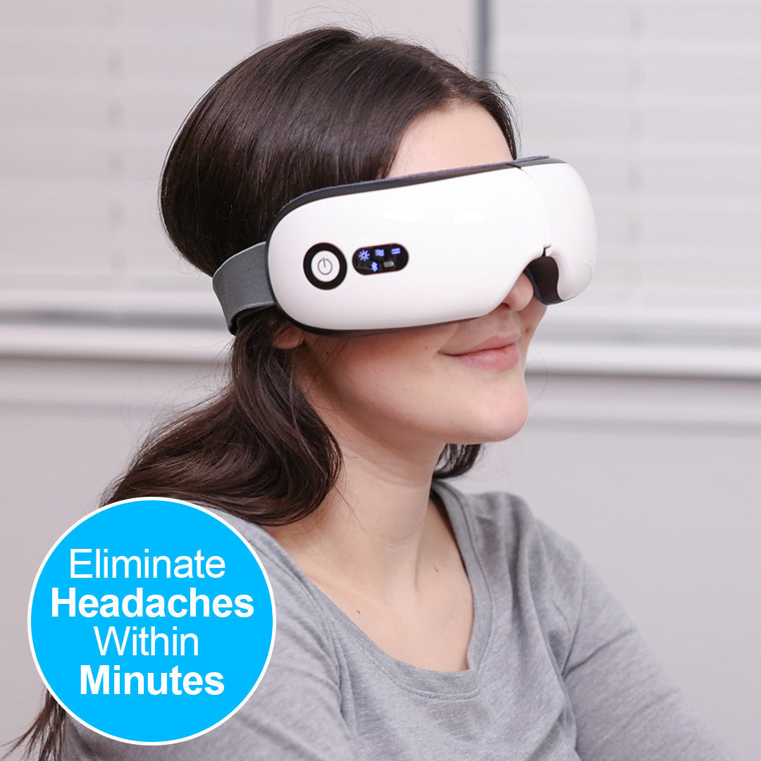 RelaxVision Smart Øjemassager | Ultimativ afslapning lige ved hånden-zarada.dk
