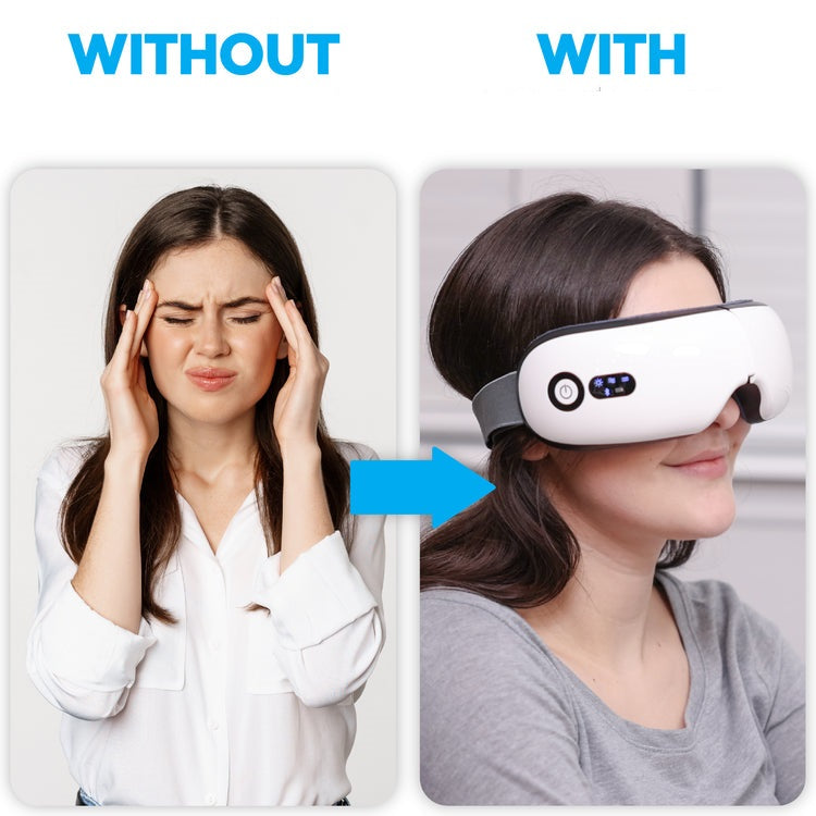 RelaxVision Smart Øjemassager | Ultimativ afslapning lige ved hånden-zarada.dk